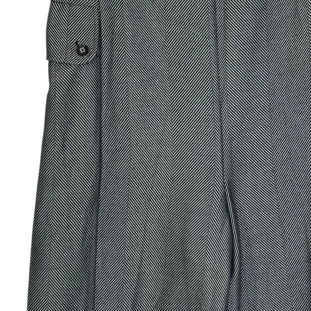 Anthropologie Cartonnier Oxford Herringbone Wide Leg Jumpsuit| M